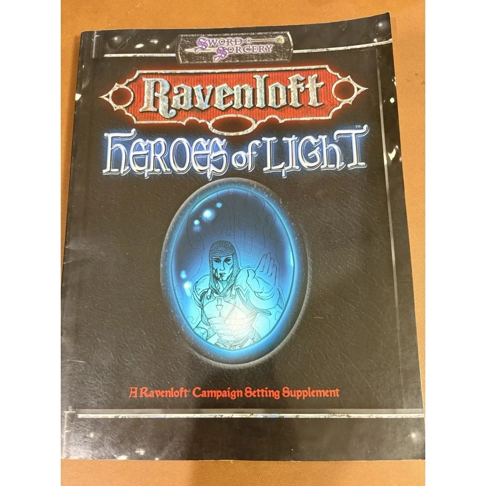 Sword Sorcery Heroes of Light Ravenloft WW15030 d20 System Wizards AH Paperback